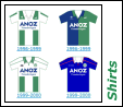 De shirts van FC Groningen per seizoen